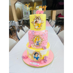 Pastel Infantil 4850 Princesas